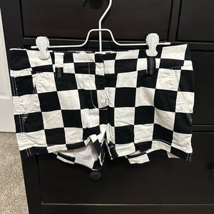 Loudmouth checkered women’s golf shorts size 4